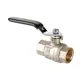 Кран шаровый Valtec Perfect 1" внутренний-внутренний стальная рукоятка