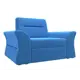 Кресло Лига Диванов Клайд 109322 108x83x88 см экокожа цвет голубой