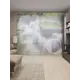 Тюль на шторной ленте JoyArty "Лесной широкий водопад" 310х265 см цвет белый
