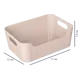 Корзина Scandi 17x12x7.5 см 1.2 л пластик цвет светло-бежевый