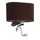 Настенный светильник LUMINA DECO LDW 6052-2 BR цвет хром