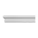 Молдинг с гладким профилем Fabello Decor CR 518 20x43x2000 полиуретан, цвет белый
