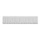Молдинг с орнаментом Fabello Decor CR 681 6x50x2000 мм, полиуретан, цвет белый