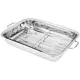 Противень Agness 880-156 27x5.50x36.50 см цвет серый металлик