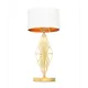 Настольная лампа LUMINA DECO Salvari LDT 5533 GD+WT цвет белый