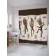 Шторка для ванной Африканское полотно 180x200 см