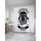 Шторка для ванной комнаты JoyArty sc_28888 200x180см цвет серый серебристый
