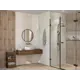 Бордюр настенный Azori Sonnet Beige Geometria 6.2x50.5 см матовый цвет бежевый