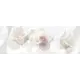 Панно настенное Calacatta Rosa 48.4x140 см цвет белый