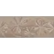 Декор настенный Azori Sonnet Beige Flower 20.1x50.5 см матовый цвет бежевый
