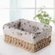 Корзина Доляна 12x8x18 см бумага цвет бежевый