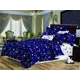 Комплект постельного белья Эльф Bella Vita Premium 1179 Звездная ночь, семейный, хлопок, разноцветный