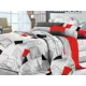 Комплект постельного белья Эльф Bella Vita Premium 1179 Монблан, семейный, хлопок, разноцветный