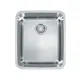 Мойка под столешницу Alveus LUNO 48x40 см глубина 18 см нержавеющая сталь 304 цвет сталь