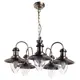 Люстра потолочная ARTE LAMP A5518LM-5AB A5518LM-5AB 5 ламп 12 м² цвет бронза