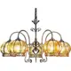 Люстра потолочная ARTE LAMP A2106LM-5AB A2106LM-5AB 5 ламп 13 м² цвет бронза