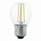 Лампа светодиодная EGLO 11498 LM_LED_E27 E27 220 В 4 Вт шар малый прозрачная 350 Лм теплый белый свет