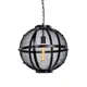 Светильник подвесной LUMINA DECO Cavaro LDP 042-M 1 лампа 3 м² цвет черный