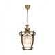 Светильник подвесной LUMINA DECO Brooklin LDP 1231-1 MD 1 лампа 3 м² цвет бронза