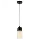 Светильник подвесной LUMINA DECO Zenia LDP 6806 BK+TEA 1 лампа 3 м² цвет черный
