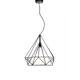 Светильник подвесной LUMINA DECO Forti LDP 7921 BK 1 лампа 3 м² цвет черный