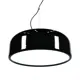Светильник подвесной LUMINA DECO Scudo LDP 8369 BK 1 лампа 3 м² цвет черный