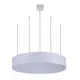 Люстра потолочная светодиодная DIVINARE 8021-66-SP-1 RULLO 7 м² теплый белый свет цвет белый