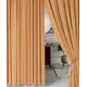 Штора на шторной ленте Yellow 150x250 см цвет желтый