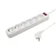Сетевой фильтр PROconnect Optima 5 м, 6 гнезд, 3х0.75 кв. мм, с/з