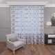 Тюль Паула YML1555 на шторной ленте 270x300 см, цвет синий