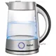 Электрический чайник Tefal 1.7 л стекло цвет серебристый KI760D30