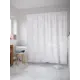 Штора для ванной JoyArty Прозрачные фигуры из ткани, 180x200 см с крючками