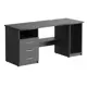 Компьютерный стол Skyland 136x75x63 см ЛДСП цвет чёрное дерево 00-07029256