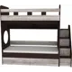 Кровать Кариви КИВи 234x200x84 см ЛДСП цвет венге 00288-02-31-31