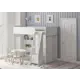 Кровать Кариви Сказка 179x140.50x116.70 см ЛДСП цвет белый 0107-33-33-00