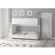 Кровать Кариви Сказка 224.40x140.50x80.80 см ЛДСП цвет белый 0119-33-33-00