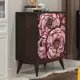 Комод Bogacho 3 ящика 84x48x108 см МДФ цвет коричневый 11660