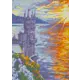 Алмазная мозаика Kiki Ласточкино гнездо 30x40 см