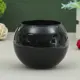 Ваза Evis "Пять вечеров" 12 см, 1 л, из стекла, черная