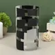 Ваза Evis "Илонка" 20 см, из стекла, серая