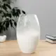 Ваза Simaland "Иней" 25 см, из стекла, белая