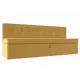 Диван Лига Диванов Техас 184x83x64 см микровельвет цвет желтый