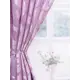 Штора на шторной ленте Сафари 170x260 см цвет сиреневый