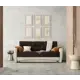 Диван Шарм-дизайн Опера 150060037 216x80x105 см рогожка цвет коричневый