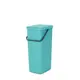 Ведро для мусора Brabantia Sort&Go 251085 40л цвет мятный