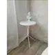 Кофейный столик круглый Sheffilton Сж-102_1, 41x41 см белый