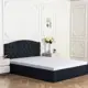 Кровать Dg-Home Грация 166x101x207 ЛДСП цвет темно-синий