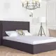 Кровать Dg-Home Мелисса 186x116x207 ЛДСП цвет темно-серый