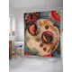 Шторка для ванной комнаты JoyArty sc_380842 200x180см цвет серый серебристый