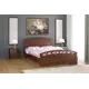 Кровать 170x94.5x211 см цвет орех